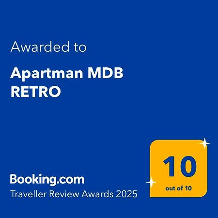 Apartman Mdb Retro Subotica Eksteriør bilde